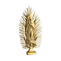 Virgen de Guadalupe en Bronce Fundido 25 cm - MFAP