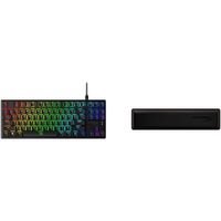 TECLADO ALÁMBRICO HYPERX ALLOY ORIGINS CORE + REPOSAMUÑECAS - SET 2 PZS | NEGRO