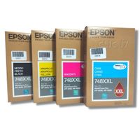TINTA EPSON T748XXL PACK DE 4 COLORES ORIGINAL