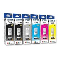 TINTA EPSON 555 Y 554 X6 COLORES T555 T554 ORIGINAL