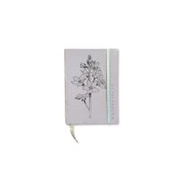 CUADERNO A6 BOLSILLO FLORES AZUL WATERVIOLET