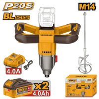 MIXER A BATERIA P20S 20V MEZC14 CON 2 BATERIAS MXLI20162