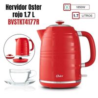 Hervidor eléctrico Oster rojo 1.7 L BVSTKT4177R