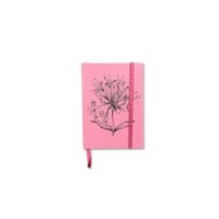 CUADERNO A6 BOLSILLO FLORES ROSA FUCSIA HONEYSUCKLE