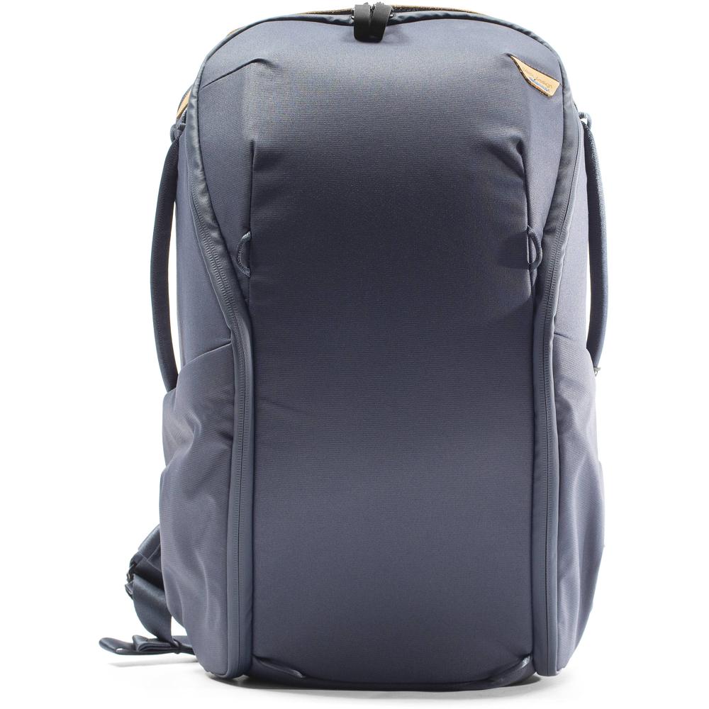 Peak Design Mochila Everyday Backpack Zip 20L - Midnight Blue, 400D Nylon, Impermeable, Ac