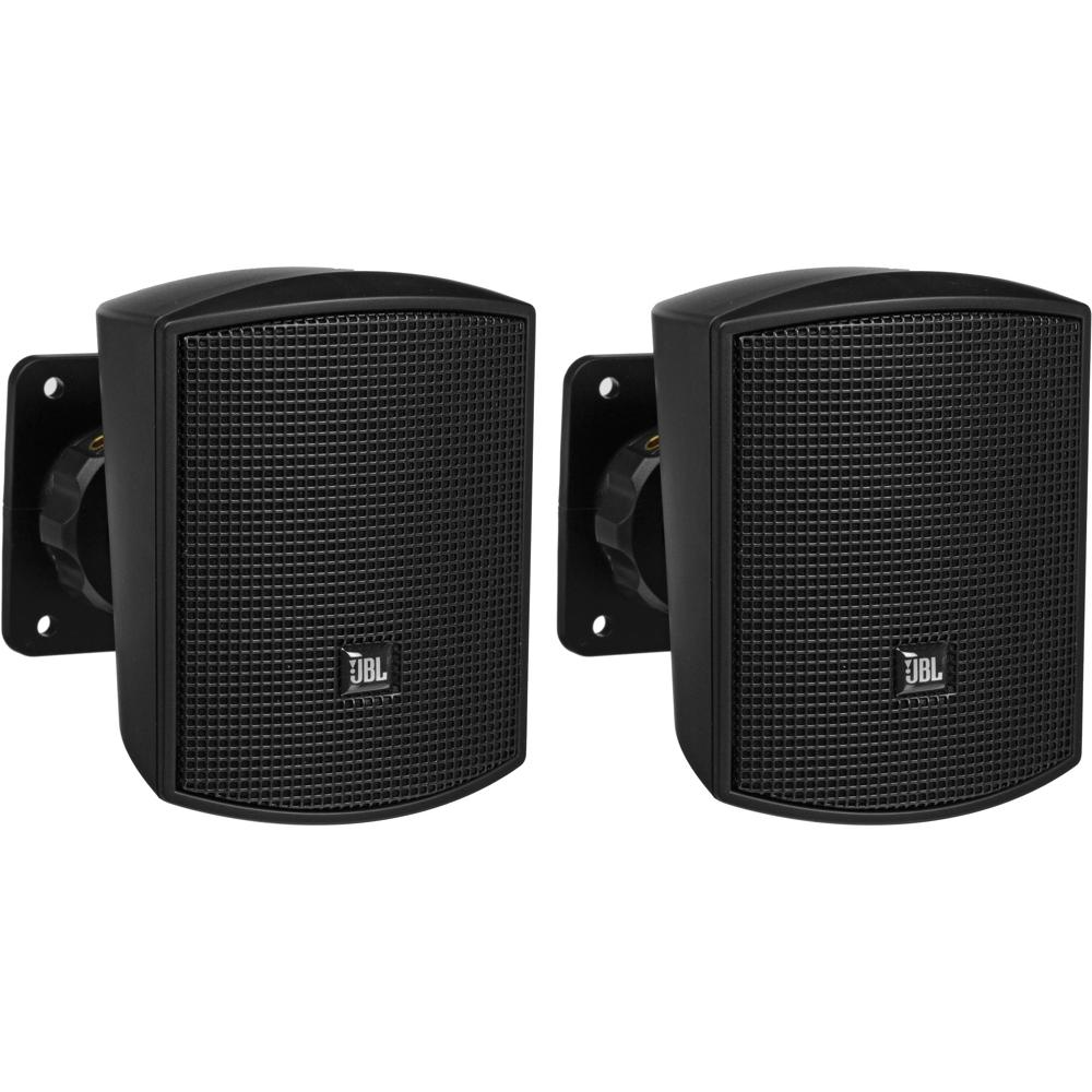 JBL Control 52 Altavoz Satelital de Montaje Superficial (Par, Negro) - Driver de 2.5"", Ope
