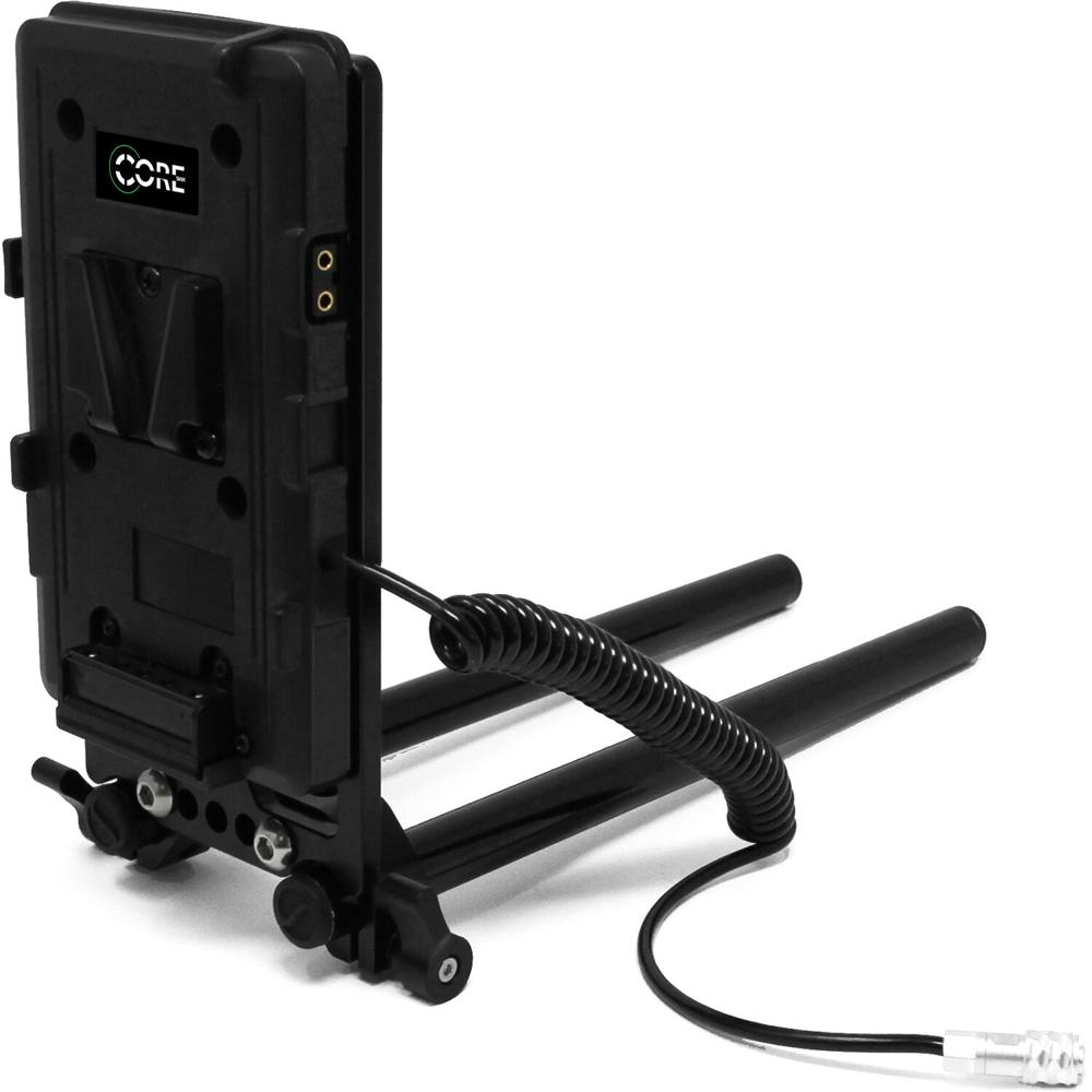 Core SWX Placa de Batería V-Mount con Cheese Plate y Soporte de Varilla LWS de 15mm para