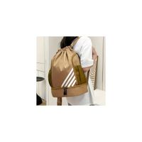 MOCHILA DEPORTIVA MULTIFUNCIONAL UNISEX CON COMPARTIMENTOS COLOR CAFE