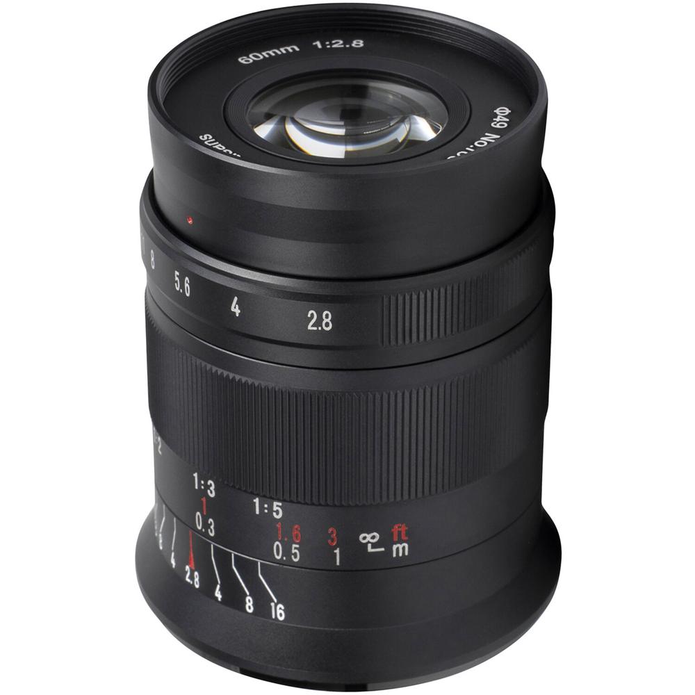 7Artisans 60mm f/2.8 Macro Mark II - Objetivo Macro para FUJIFILM X, 1:1 Magnificación, E