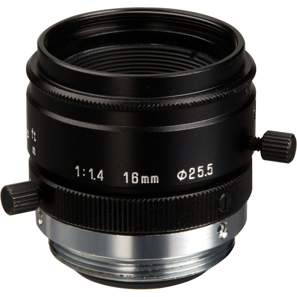 Tamron 23FM16L C-Mount 16mm F/1.4 Lente de Alta Resolución con Mecanismo de Bloqueo