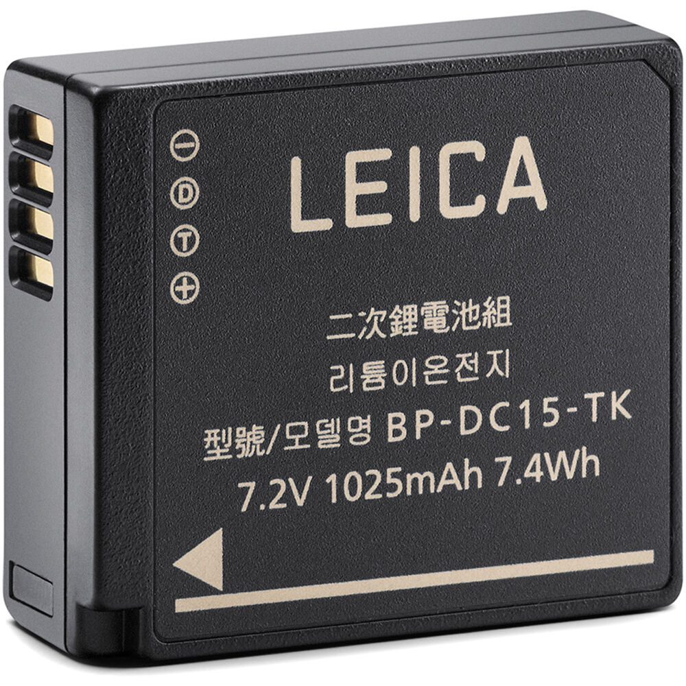 Leica BP-DC 15 Batería de Litio-Ion 7.2V 1025mAh para D-Lux 8 y D-Lux 7