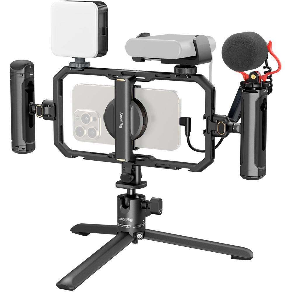 SmallRig Kit de Video Todo en Uno para Creadores de Smartphone (Quick Pro Edition) - Compa