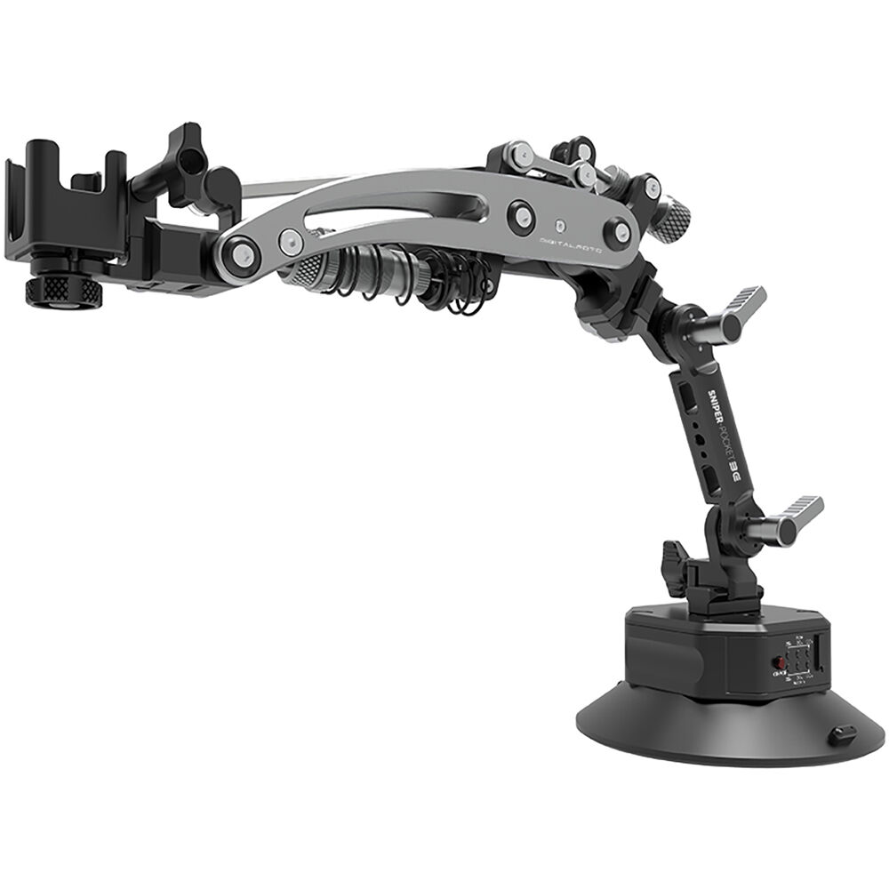 DigitalFoto SNIPER-POCKET3E Brazo de Amortiguación Z-Axis con Ventosa Eléctrica de 5.7""