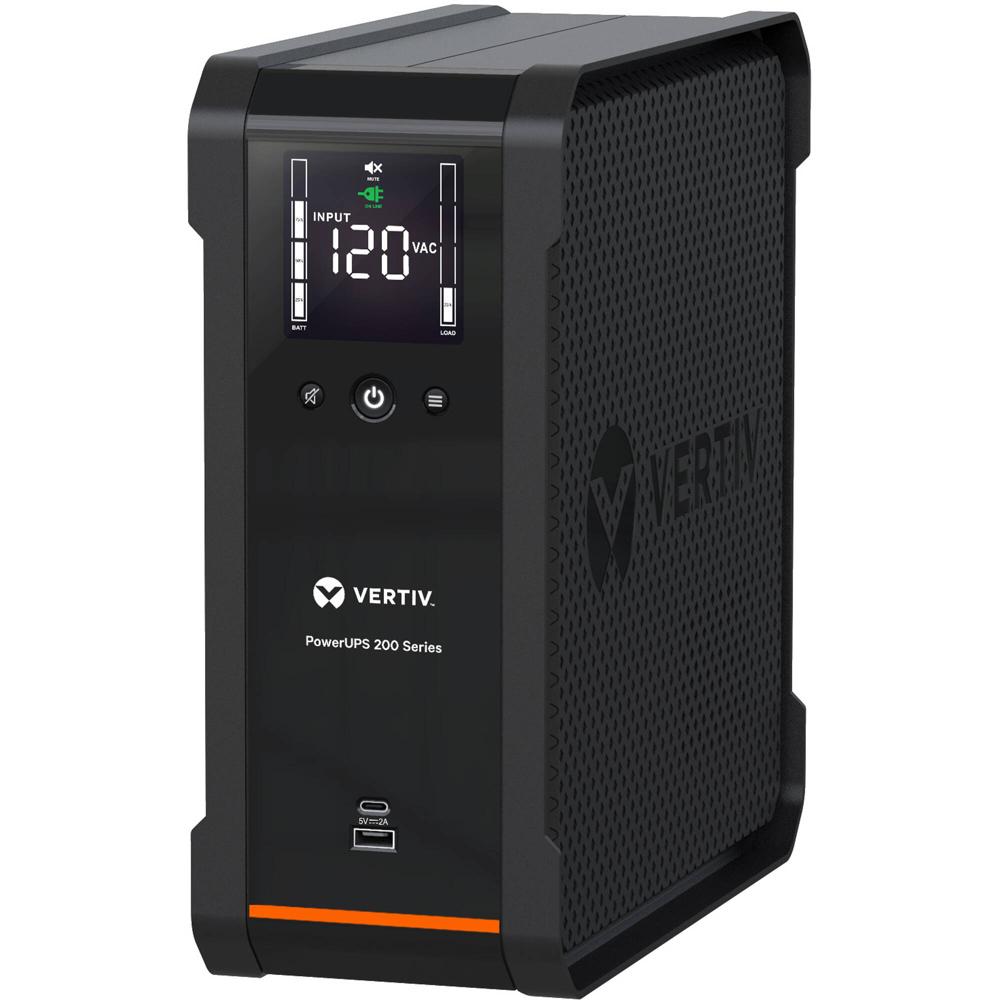 VERTIV UPS Liebert PSA6-1000LVT 1000VA 625W Interactivo con Pantalla LCD y Protección con