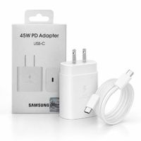 Cargador para 45w Tipo C Blanco