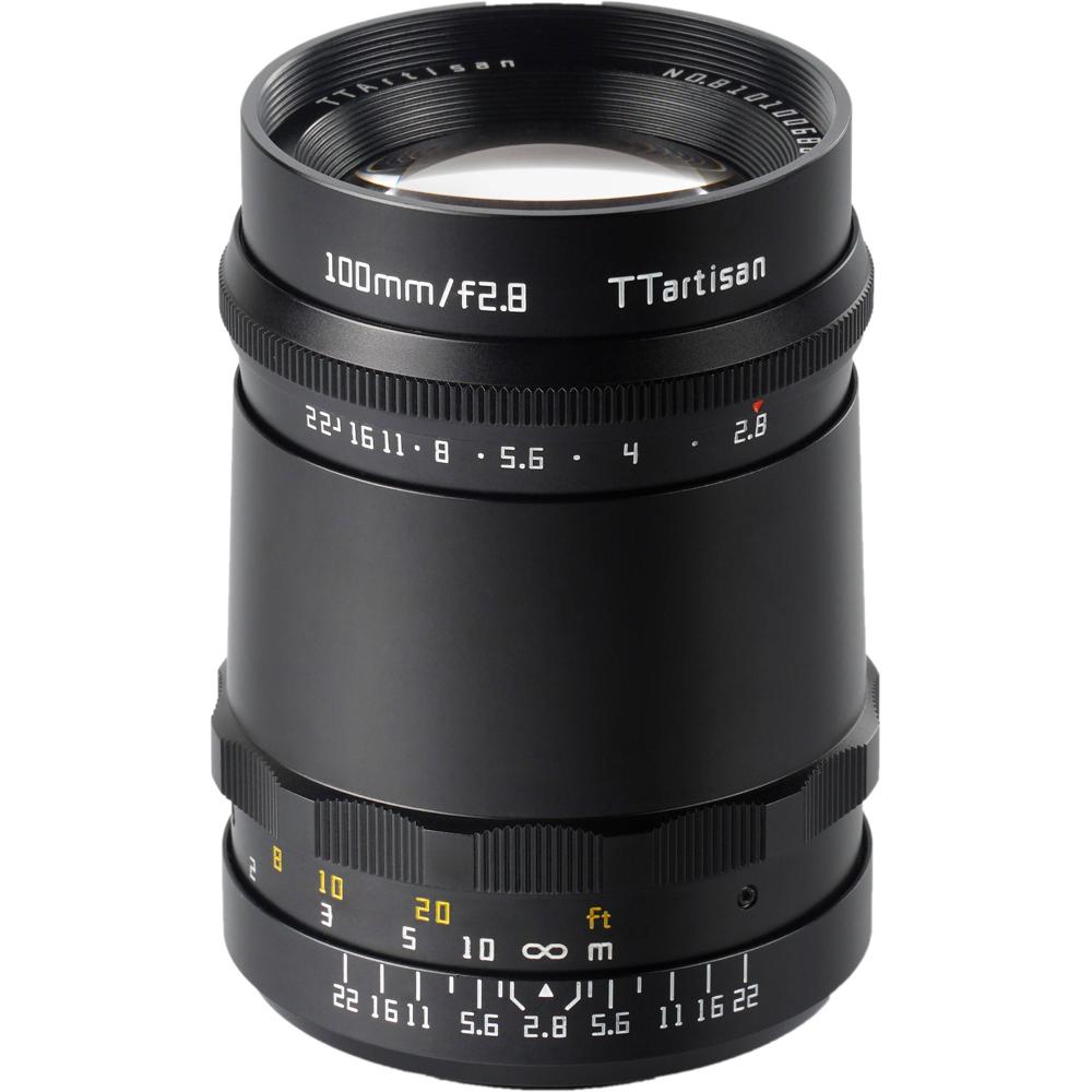 TTArtisan 100mm f/2.8 Lens M42 - Teleobjetivo Full-Frame con Bokeh Circular y Diafragma de