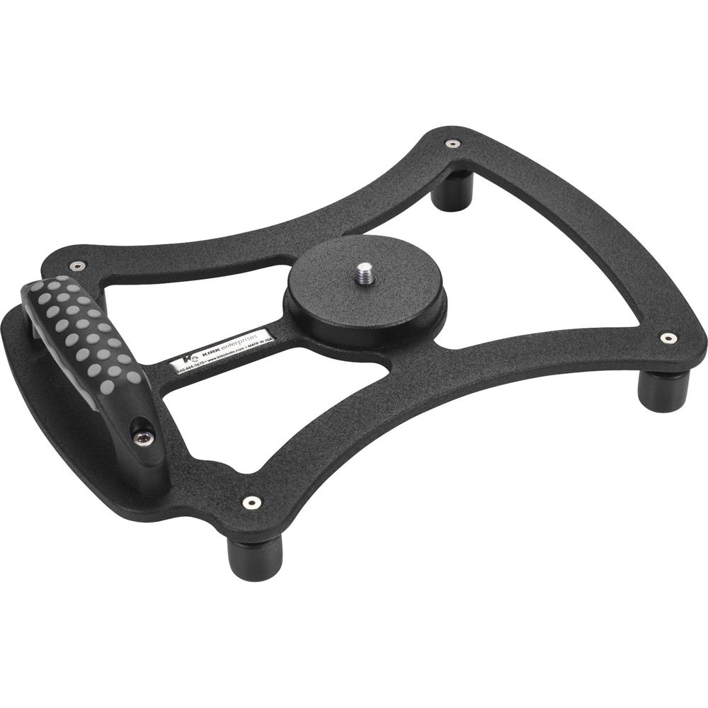 Kirk Soporte de Cámara Low Pod (Negro) - Para Fotografía Macro, Compatible con Cabezas d