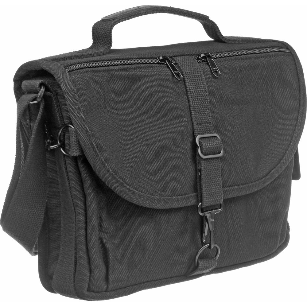 Domke F-803 Bolsa Mensajera para Cámara - Negro, Interior Acolchado, Algodón Impermeable