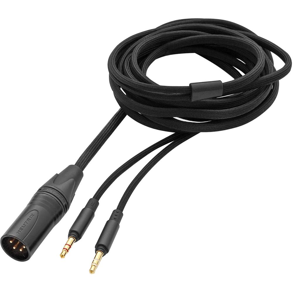 Beyerdynamic Cable Estéreo Doble Lado 9.8' con Mecanismo de Bloqueo para Uso en Modo Bala