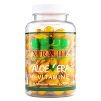 Aloe Vera  y Vitamina E - Xtralife Natural Products - 90 Softgels
