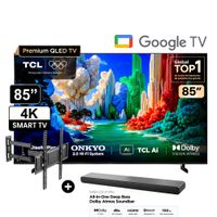 Televisor TCL QLED 85'' UHD 4K Smart TV 85A400 -2026