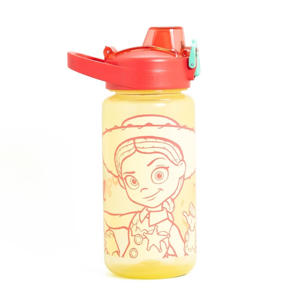 Botella Tomatodo Jessie Toy Story 5 Tapa con Boton Cañita Keep 650 ML