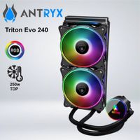 SISTEMA DE ENFRIAMIENTO LIQUIDO ANTRYX TRITON EVO 240 BLACK ARGB