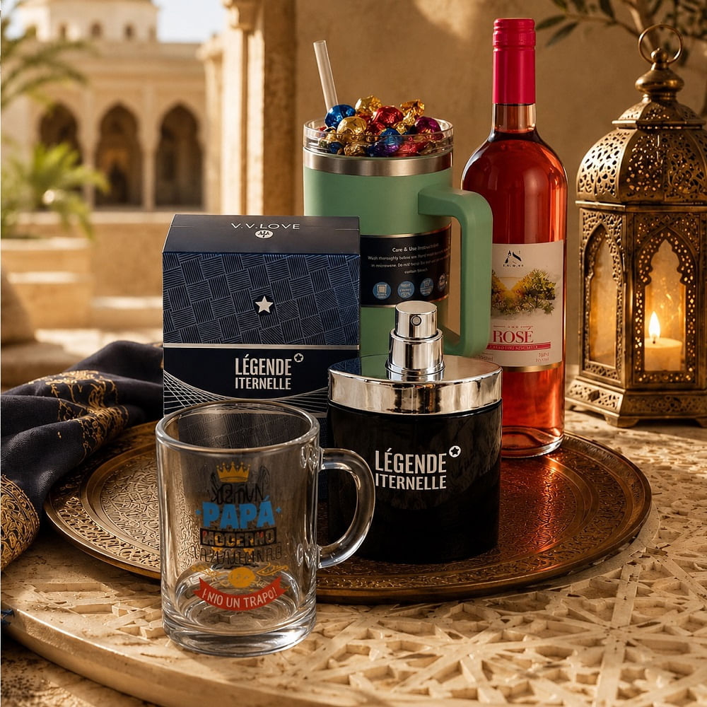 Pack de Premium Un Tomatodo o Vaso y Accesorios Dia del Padre