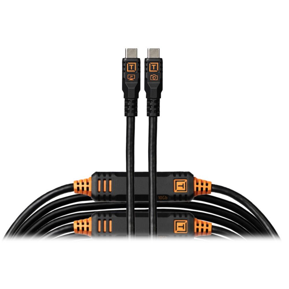 Tether Tools TetherPro Optima Cable USB-C 31' 10 Gb/s Negro