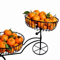 Maceteros Decorativo Multifuncion en Forma de Triciclo Soporte Encimero para Organizador
