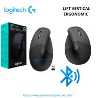 MOUSE LOGITECH LIFT VERTICAL ERGONOMIC WIRELESS BT BLACK
