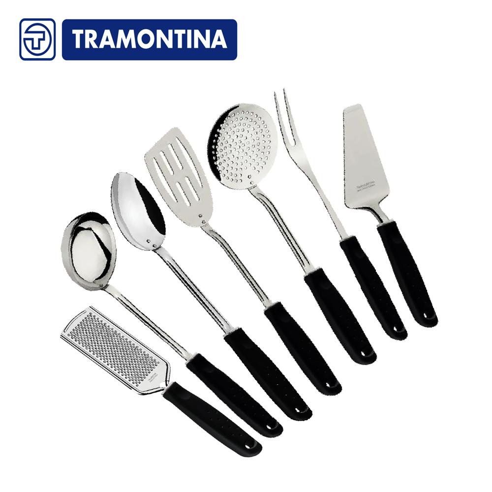 Set de Cucharones TRAMONTINA Multifuncional Acero Inoxidable 7 Piezas