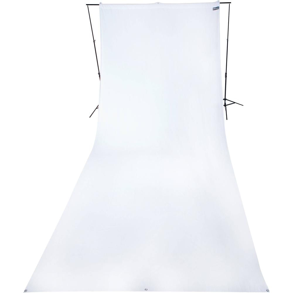 Westcott Fondo de Poliéster Resistente a Arrugas 9 x 20' Blanco