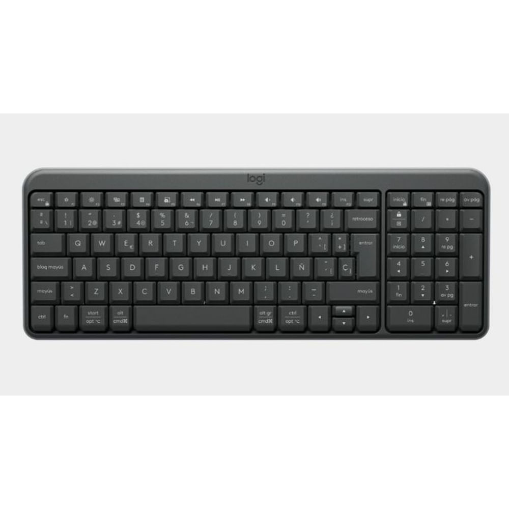 Teclado Logitech K250  Bluetooth Negro