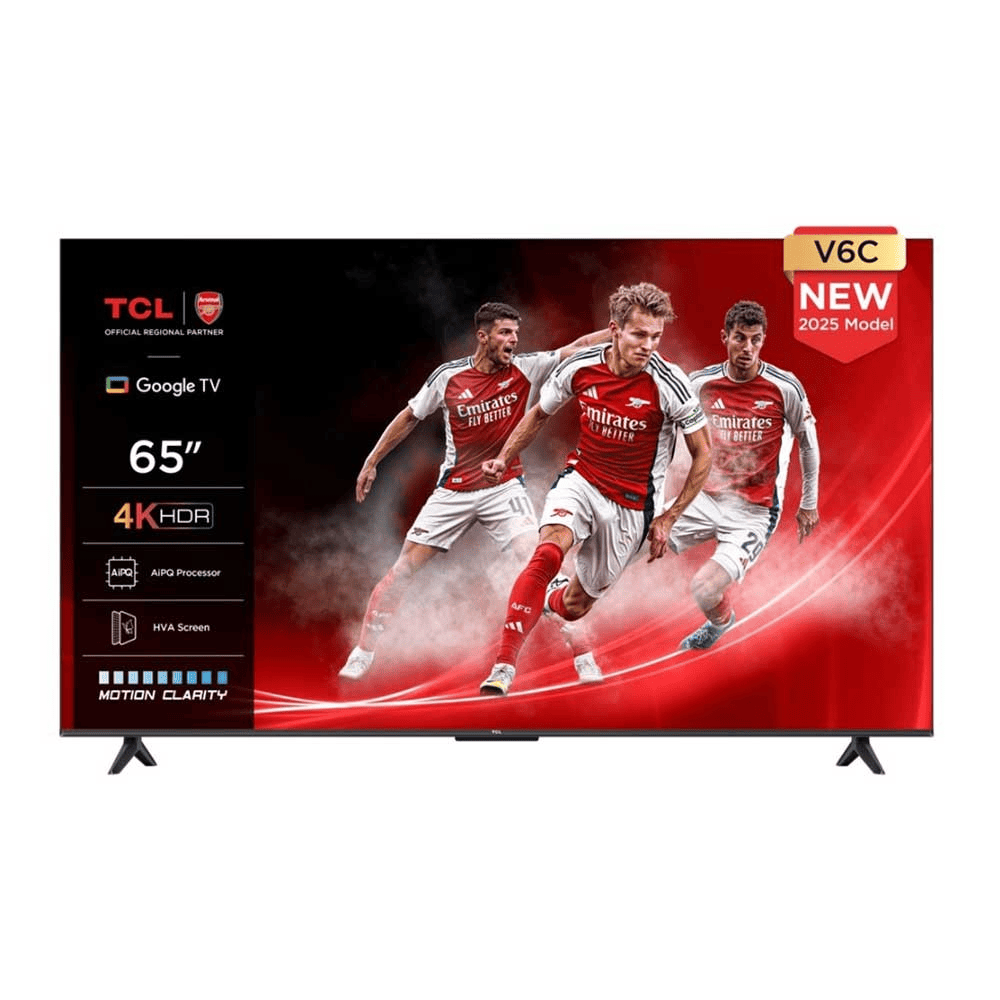 Televisor TCL 65 Pulgadas UHD 4K Google TV Smart TV 65V6C Modelo 2025