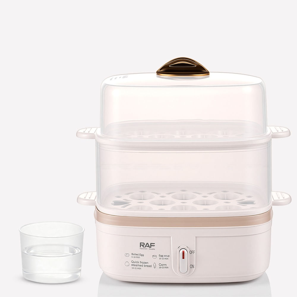 HERVIDOR DE 16 HUEVOS ELECTRICO 350W RAF R.0057