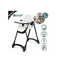 Silla de comer LEIA  EB642 Blanco