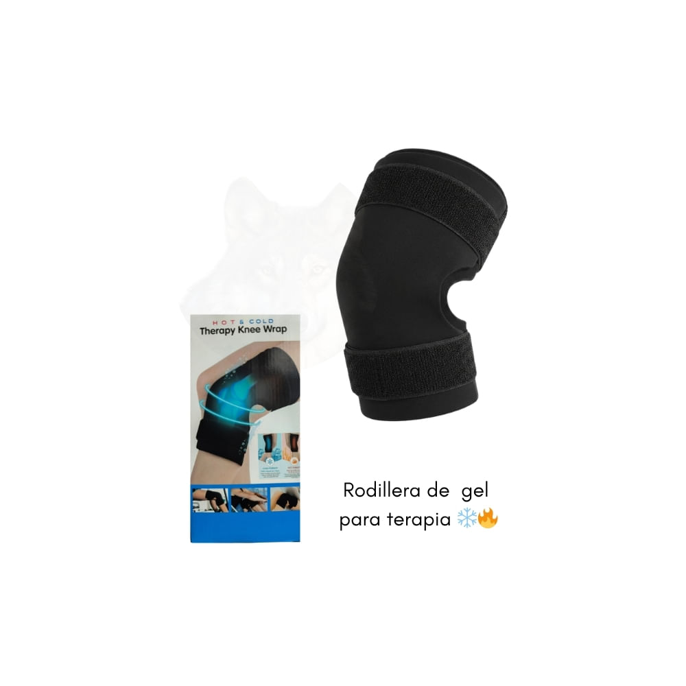 Rodillera Multifuncional Alivia Dolor con Gel para Terapia de Frío y Calor