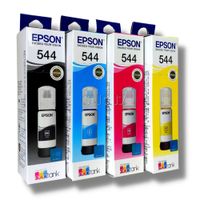 Kit Tinta Epson 544 Cyan, Magenta, Amarillo, Negro Original