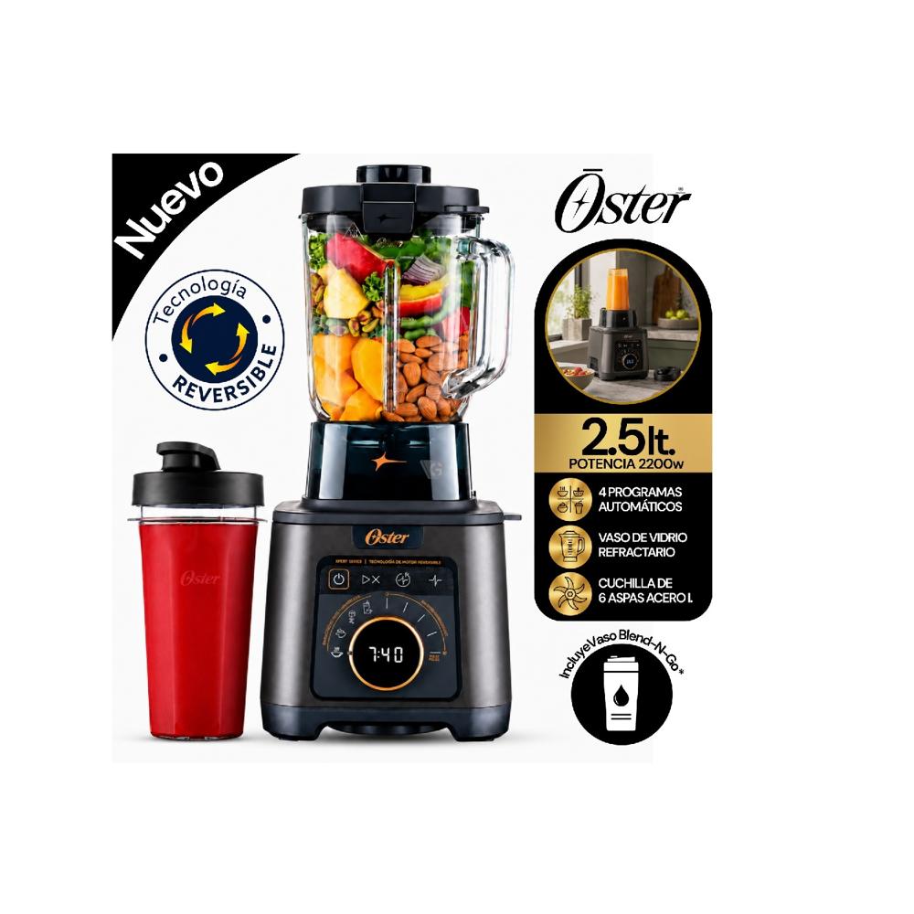 Licuadora Profesional Titan Oster de 2200 W con 4 Programas  5 Velocidades BLSTXT XG