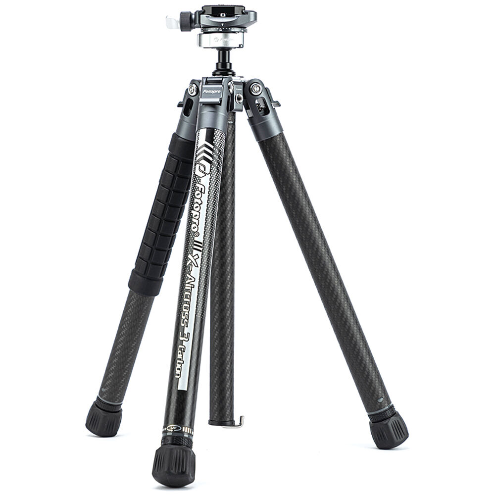 Fotopro Tripode de Viaje X-Aircross 3 Carbon Lite con Cabezal FPH-32Q - Capacidad de Carga
