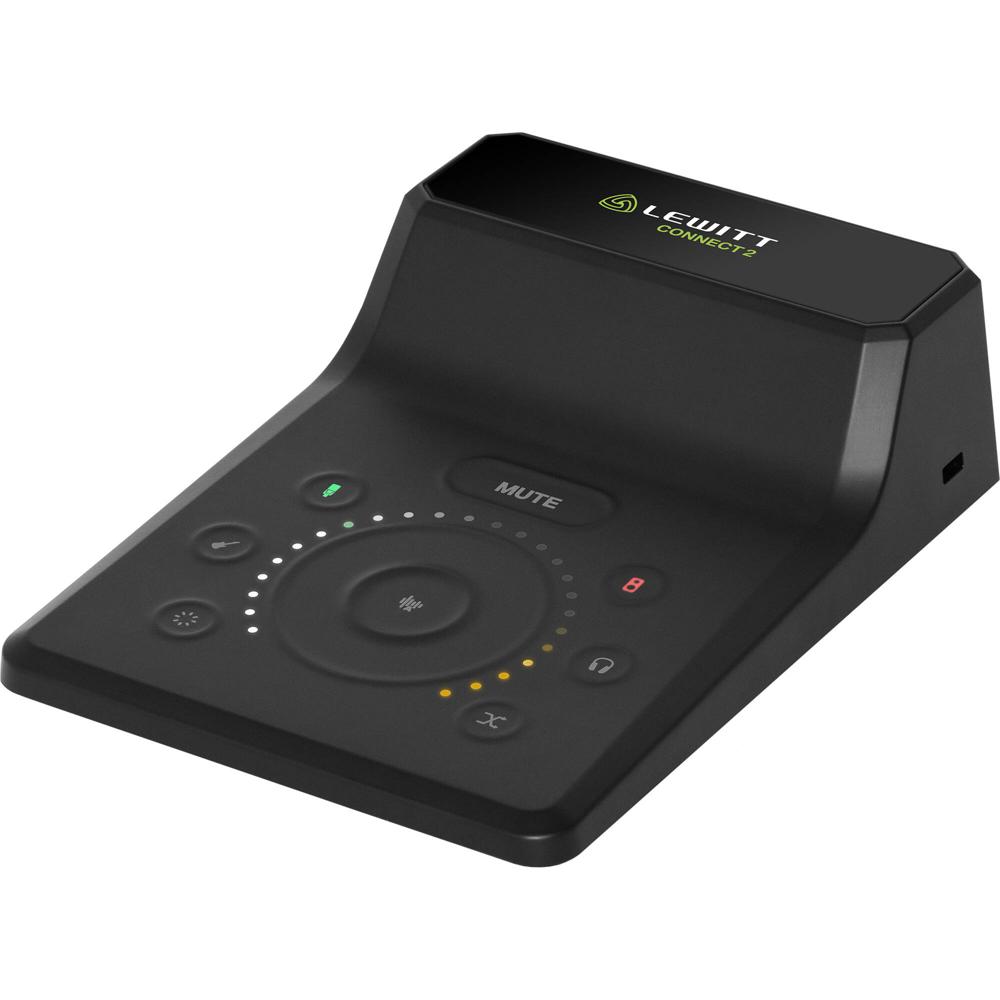 Lewitt CONNECT 2 Interfaz de Audio USB-C con Preamp de Micrófono y Entrada Hi-Z, 72 dB de