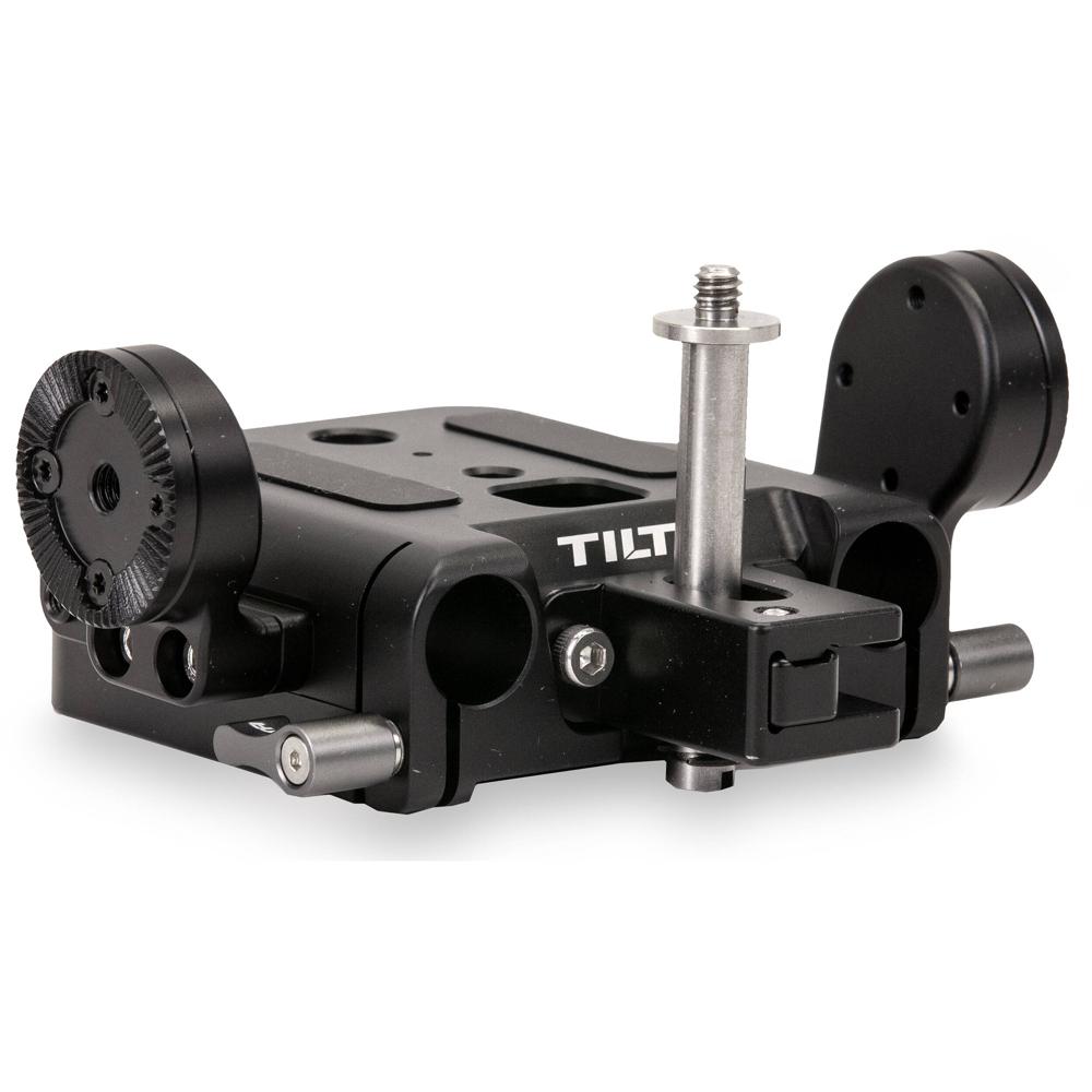 Tilta Baseplate Rápido para Sony FX6 - Aluminio y Acero Inoxidable, Soporte de Lente Inte