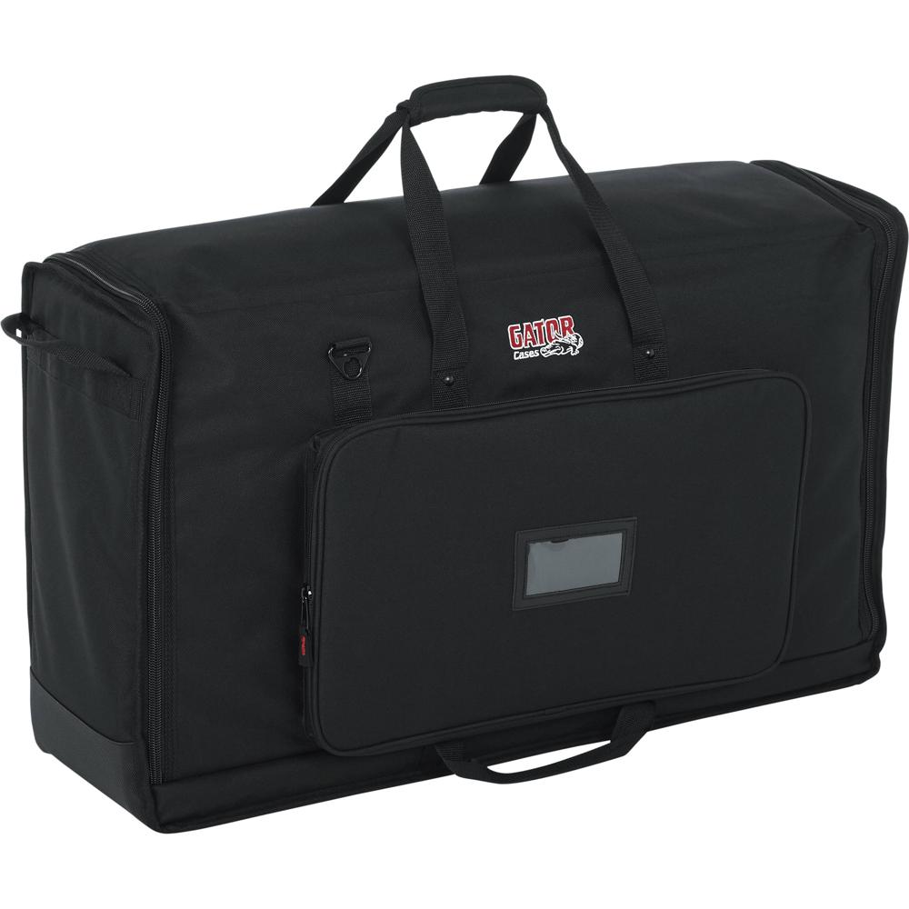 Gator LCD Tote Series Bolsa de Transporte para Pantallas Duales de 27 a 32"" con Divisor Aj