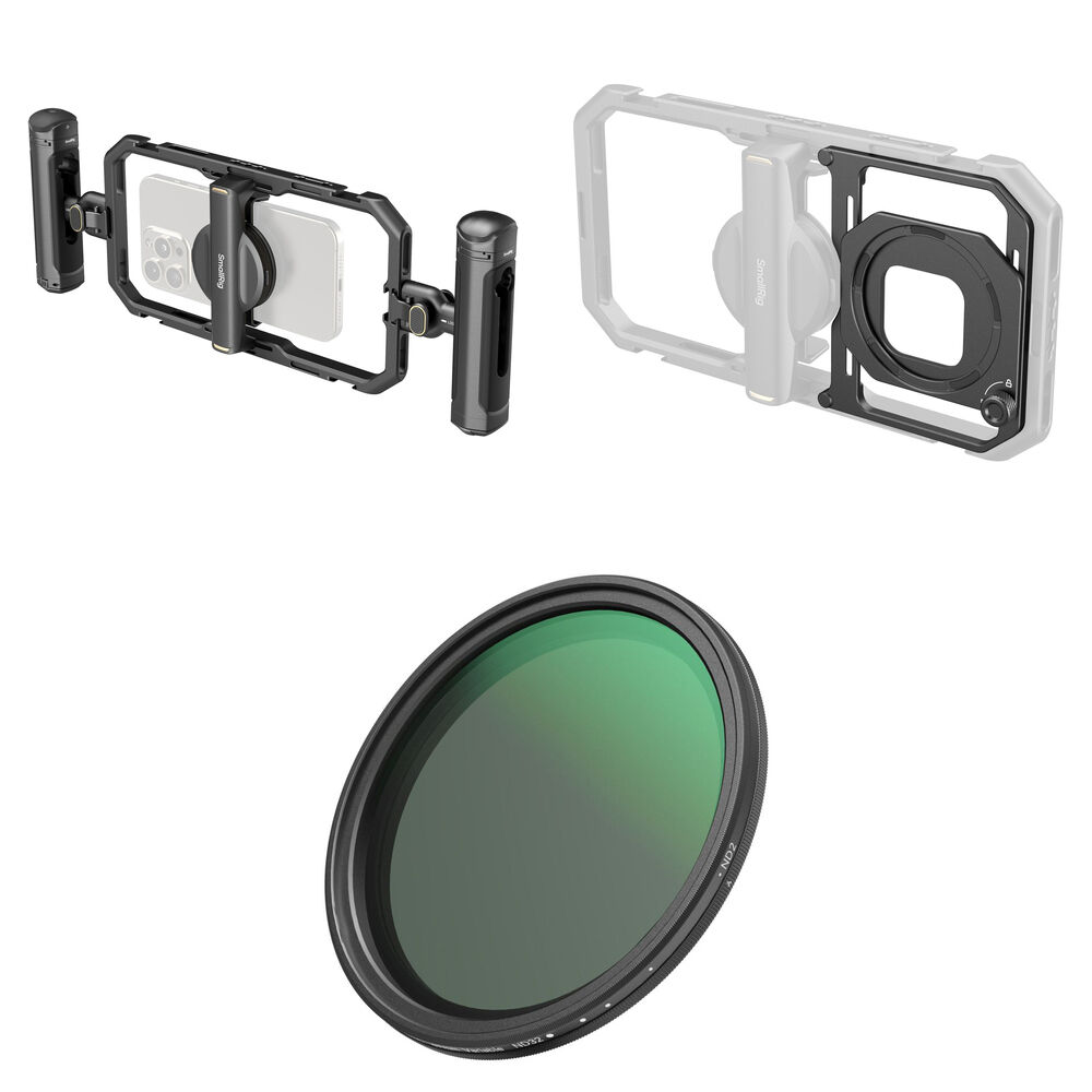 SmallRig Kit de Video Todo en Uno Quick Basic Edition para Creadores de Smartphone con Ada