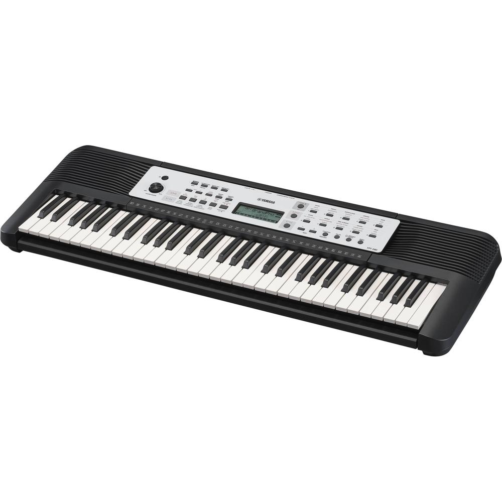 Yamaha Teclado Portátil YPT-280 con 61 Teclas, 392 Sonidos, 150 Estilos de Acompañamient