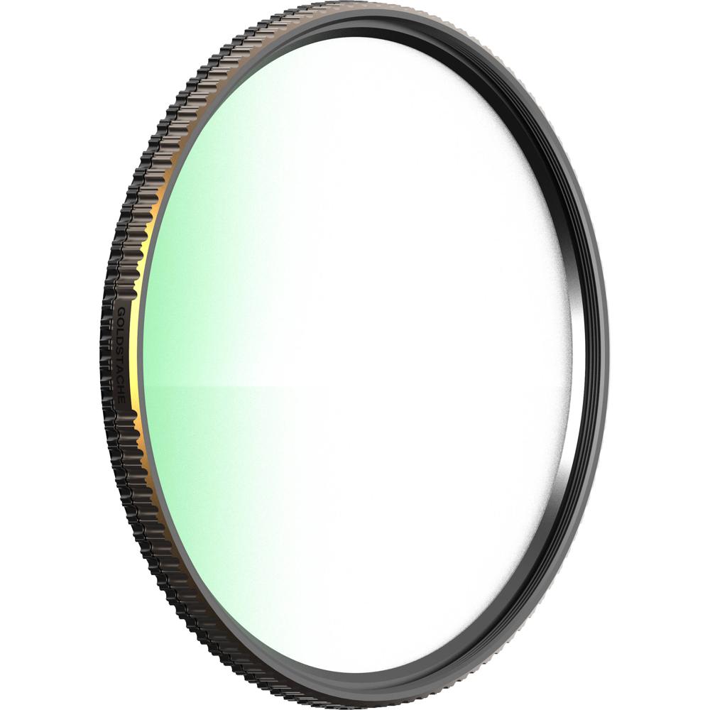 PolarPro Goldstache Filtro de Difusión 86mm - Vidrio de Cine, Marco de Aluminio