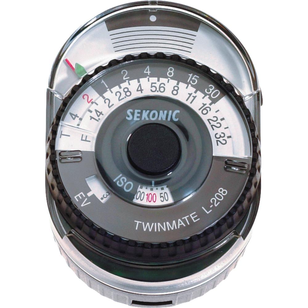 Sekonic L-208 Medidor de Luz Compacto - Medición de Luz Incidente y Reflejada, Batería C