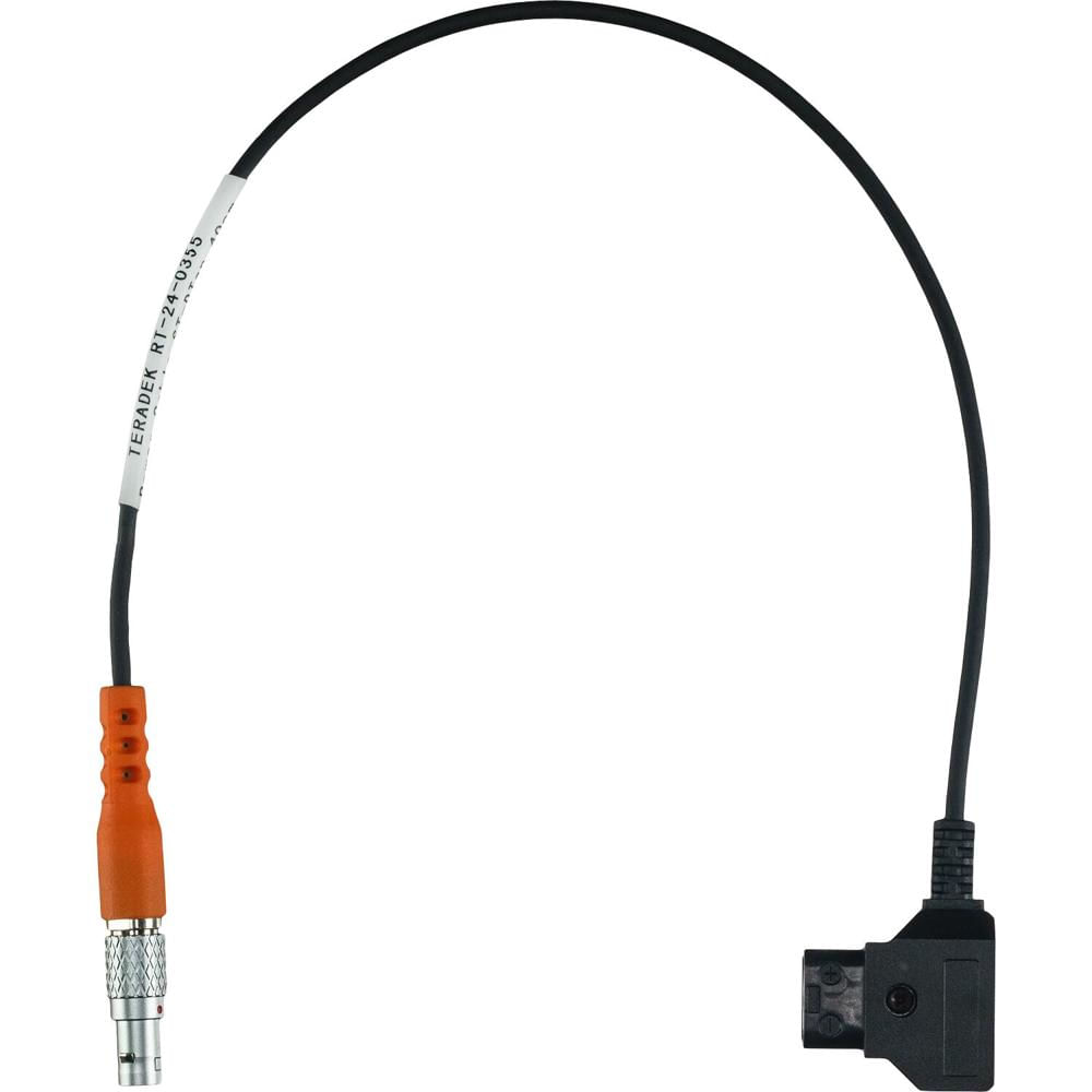Teradek Cable D-Tap 2-Pin Recto a Ángulo Derecho 15.7""