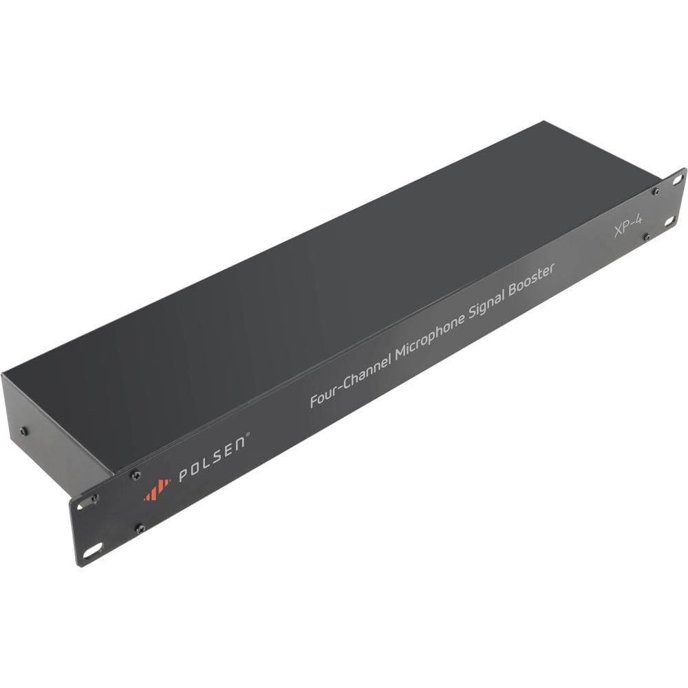 Polsen XP-4 Amplificador de Señal de 4 Canales con 25 dB de Ganancia Limpia, Conectores X